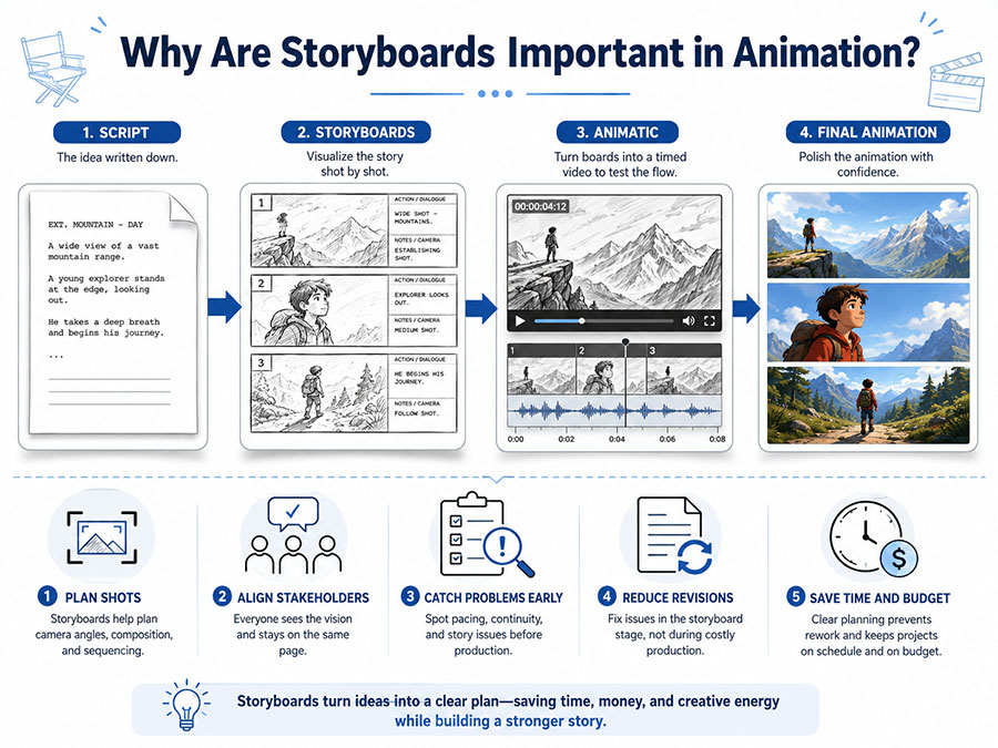Why Are Storyboards Important in Animation