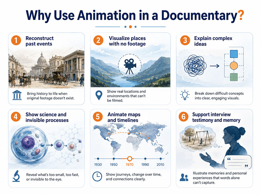Why Use Animation in Documentary Film